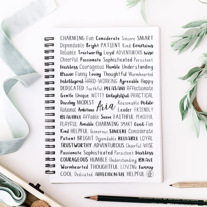 Aria Spiral Notebook