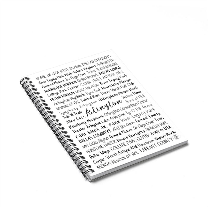 Arlington, TX Spiral Notebook
