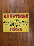 Armstrong Tires Metal Sign