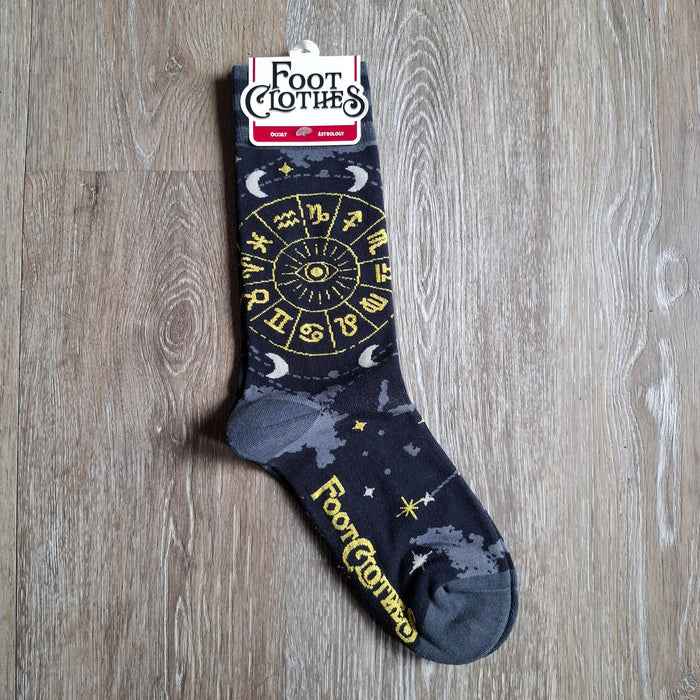 Astrology Sparkly Crew Socks