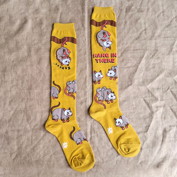 Awesome Opossum Knee-High Socks