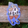 Baba Yaga Vinyl Sticker