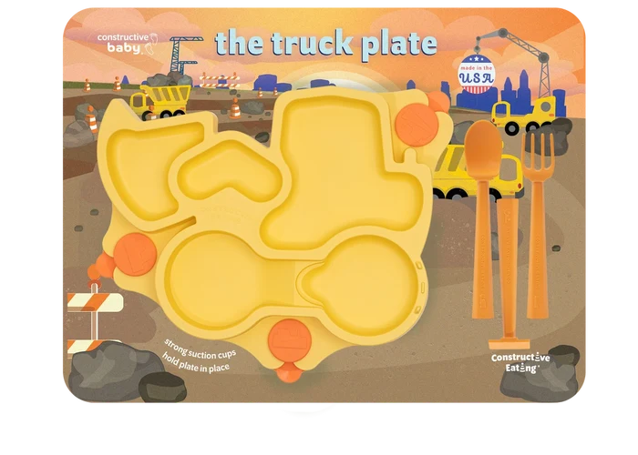 Baby Truck Suction Plate/Utensils