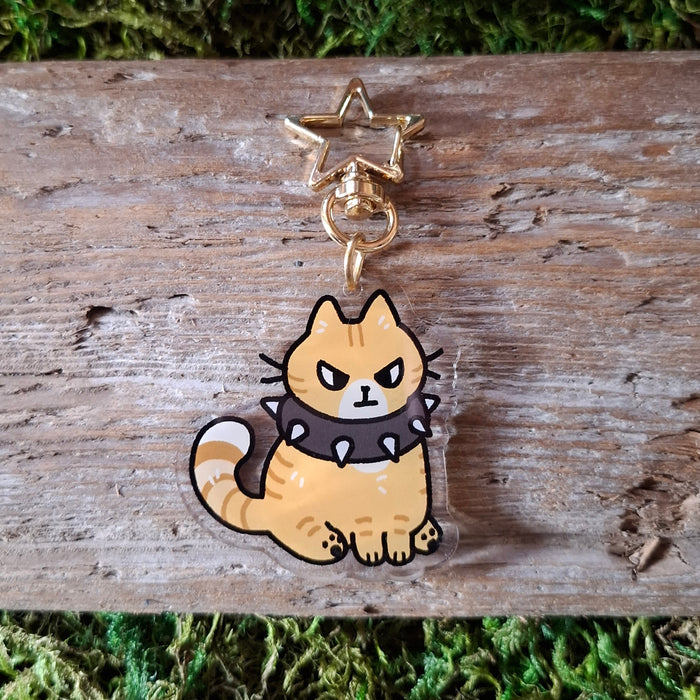 Bad Kitty Keychain