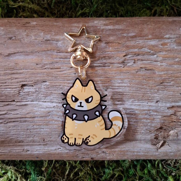 Bad Kitty Keychain