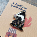 Badger Enamel Pin
