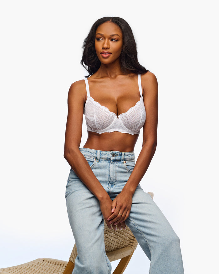 White Bra - Dolce Balconette Bra