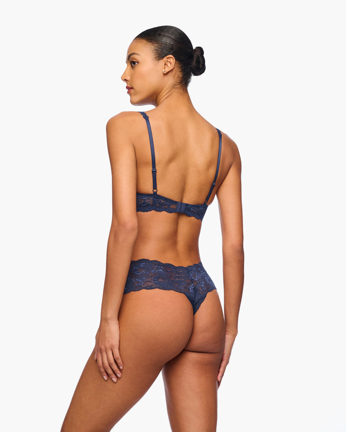 Blue Bra - Never Say Never Balconette Bra