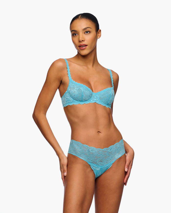 Blue Bra - Never Say Never Balconette Bra