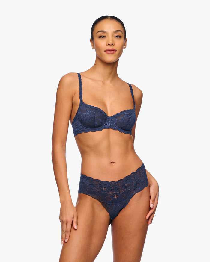 Blue Bra - Never Say Never Balconette Bra