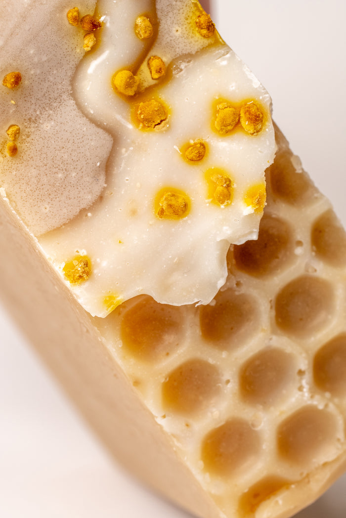 Up-Close Image: Rustic Strength - Bar Soap | 3.5 oz | Milk & Honey