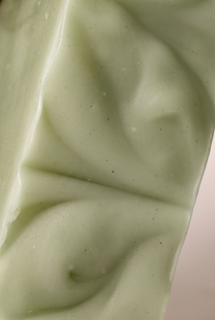Up-Close Image: Rustic Strength - Bar Soap | 3.5 oz | Rosemary & Mint