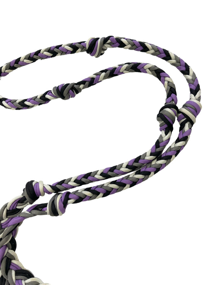 Barrel Reins, reins with grip knots...You choose color and length - Tiffanys Braided Tack LLC