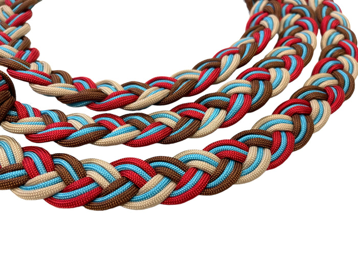 Barrel Reins, wide 1” reins with grip knots...You choose color and length
