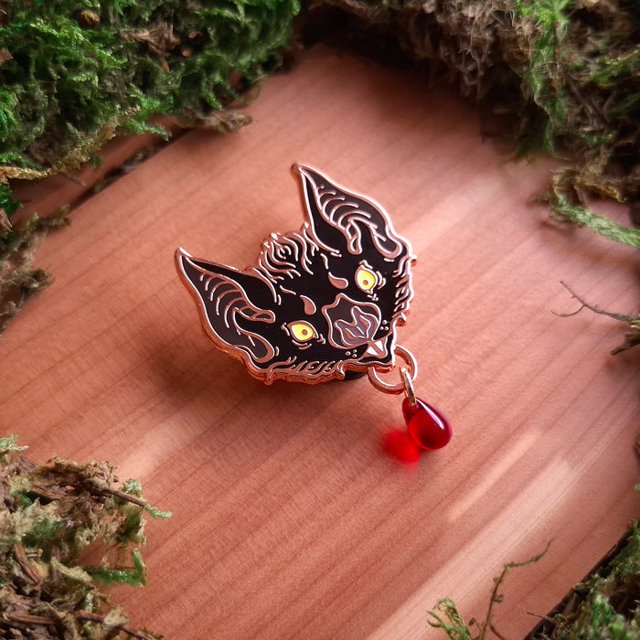 Bat Enamel Pin