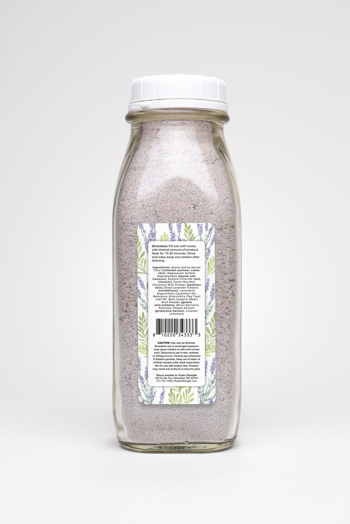 Bath Milk | Lavender & Tea Tree - Rustic Strength