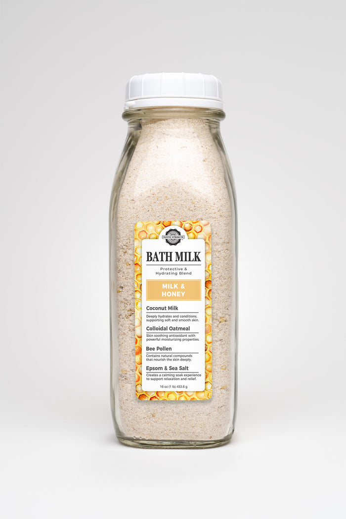 Bath Milk | Milk & Honey - Rustic Strength