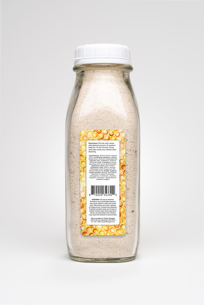 Bath Milk | Milk & Honey - Rustic Strength