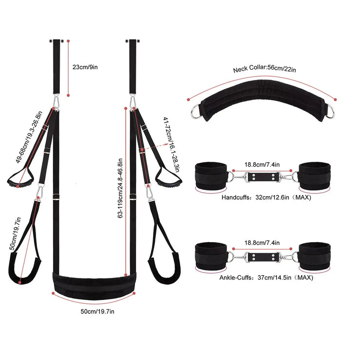 BDSM Game DIY Door Sex Swing