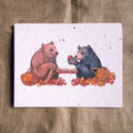 Bear Foragers Plantable Greeting Card
