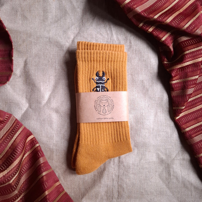 Beetle & Grub Socks