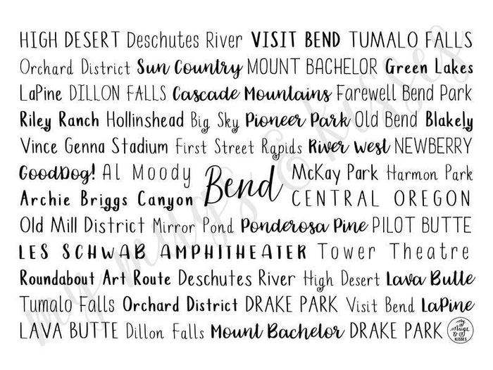 Bend, OR Tumbler