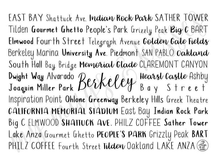 Berkeley, CA Tumbler