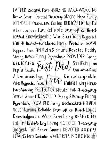 Best Dad Ever Spiral Notebook