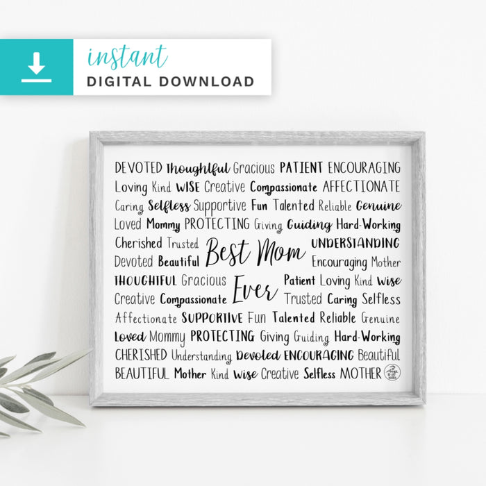Best Mom Ever Digital Download