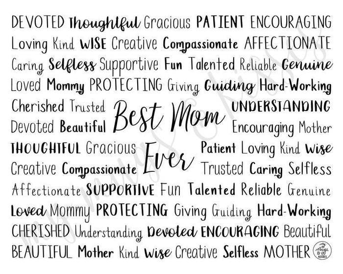 Best Mom Ever Digital Download