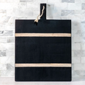 Black Deco Serving Board 22" x 16"