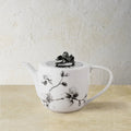 Michael Aram Black Orchid Porcelain Teapot