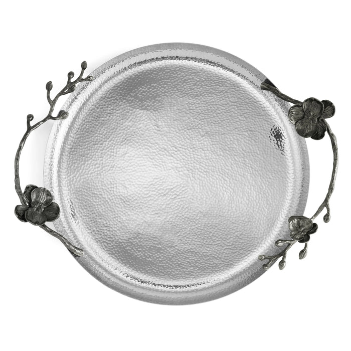 Michael Aram Black Orchid Round Tray
