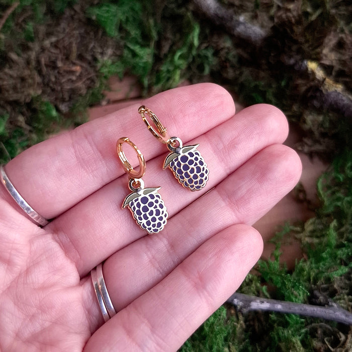 Blackberry Charm Earrings