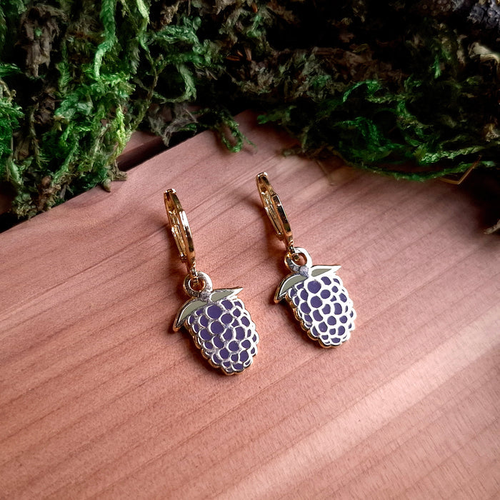 Blackberry Charm Earrings