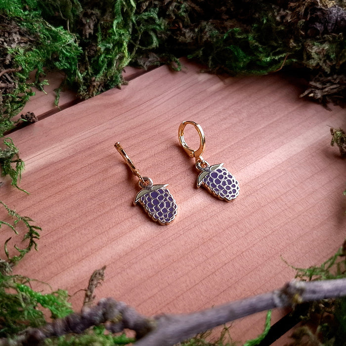 Blackberry Charm Earrings