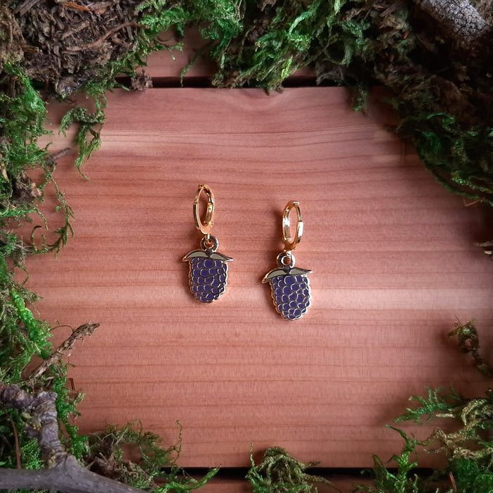 Blackberry Charm Earrings