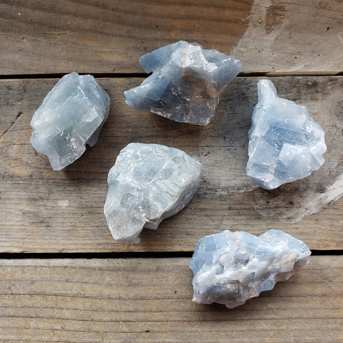 Blue Calcite Piece