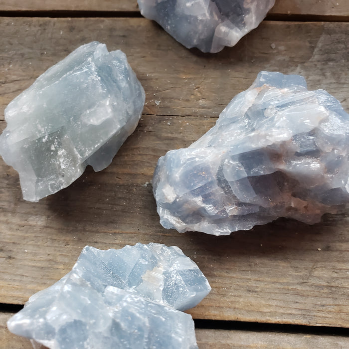Blue Calcite Piece