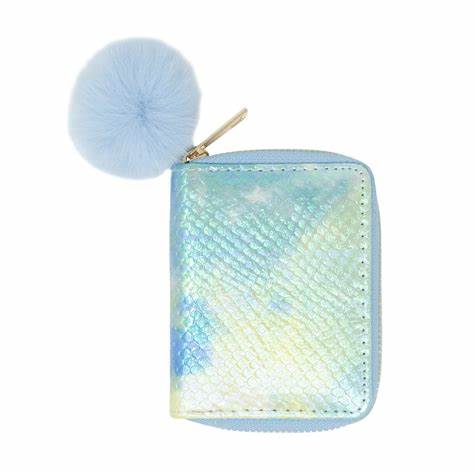 Blue Mermaid Scale Wallet