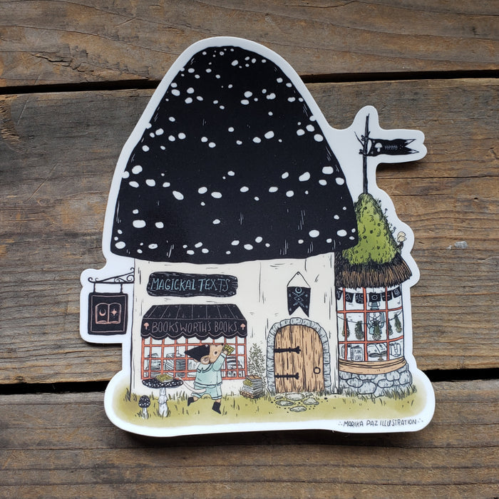 Booksworth's Books Vinyl Sticker