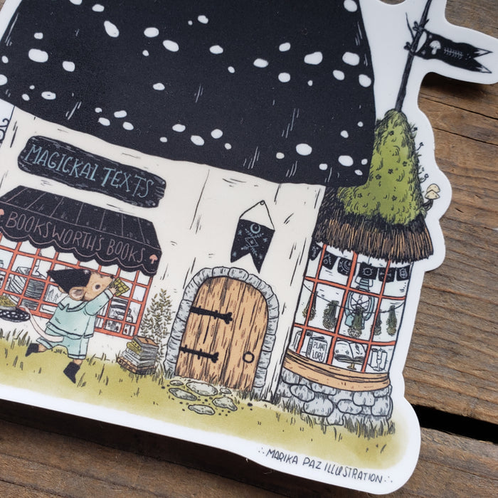 Booksworth's Books Vinyl Sticker