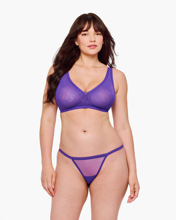 Púrpura Bralette - Soire Iconic Bralette Curvy