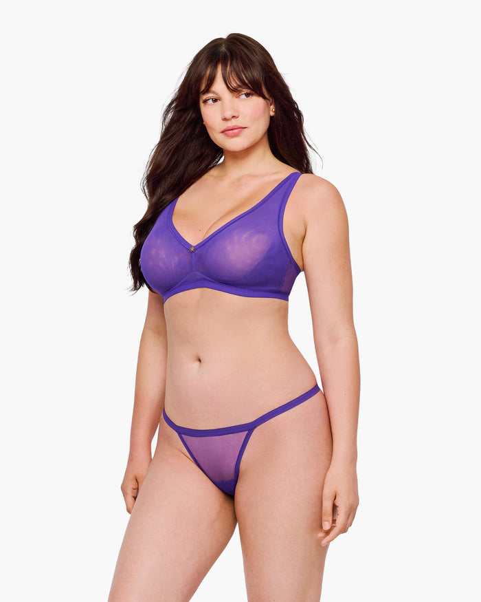 Púrpura Bralette - Soire Iconic Bralette Curvy