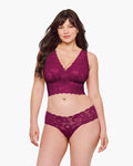 Roja Bralette - Never Say Never Bralette Tipo Top Escotado Curvy