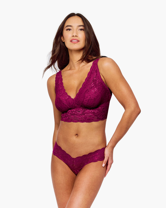 Roja Bralette - Never Say Never Bralette Tipo Top Escotado