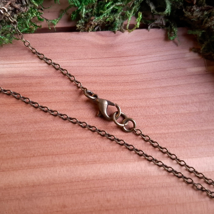 Brass Gnome Pendant
