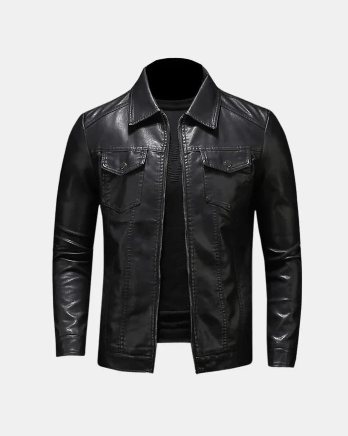 Brit & Boho™️ | Alexandro Vegan Leather Jacket Brit & Boho | Fashion & Boutique