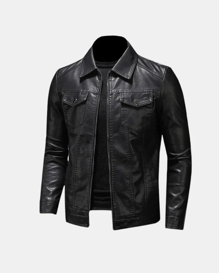 Brit & Boho™️ | Alexandro Vegan Leather Jacket Brit & Boho | Fashion & Boutique