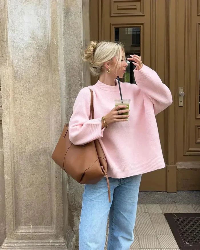 Brit & Boho™ | Celeste Cozy Neck Sweater Brit & Boho | Fashion & Boutique